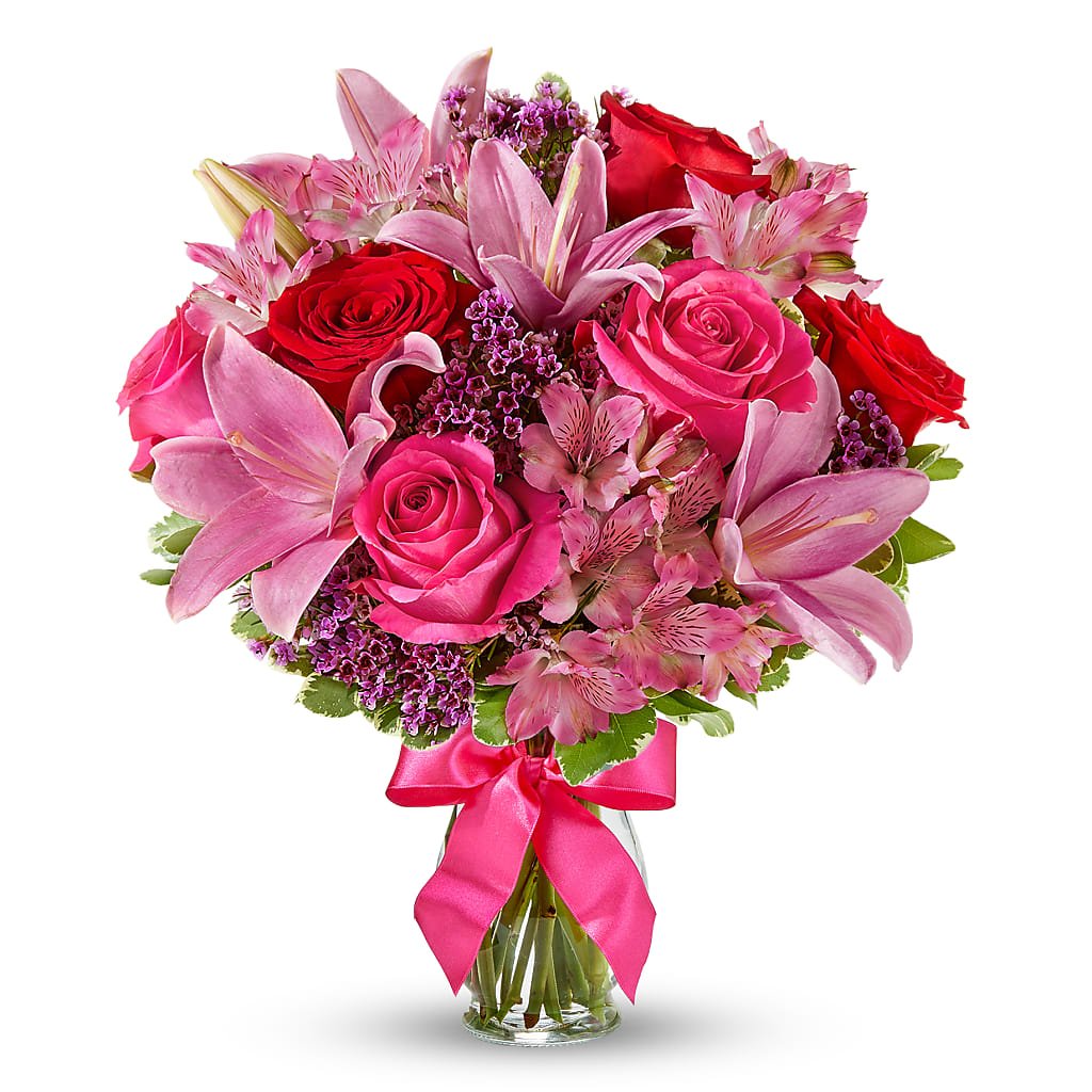 Rose & Lily Celebration - Salem Florist
