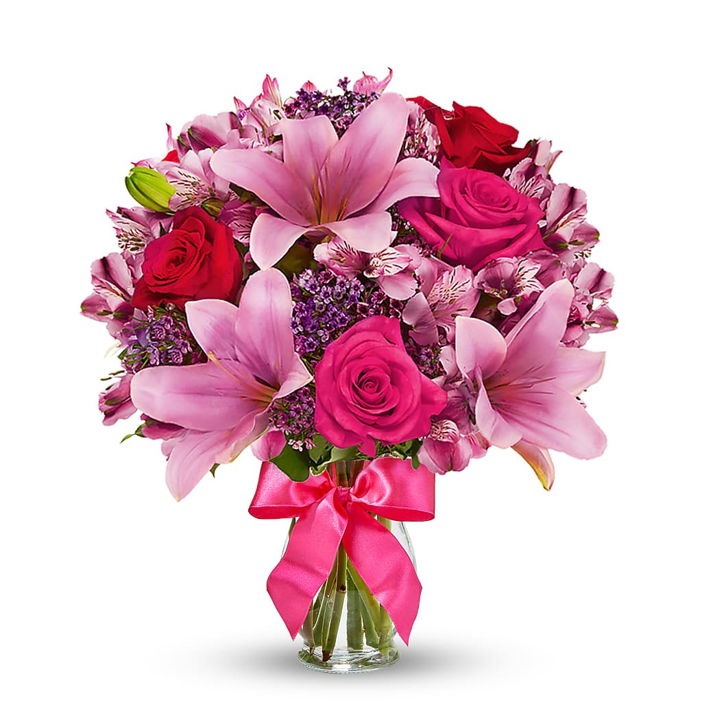 Rose & Lily Celebration - Salem Florist