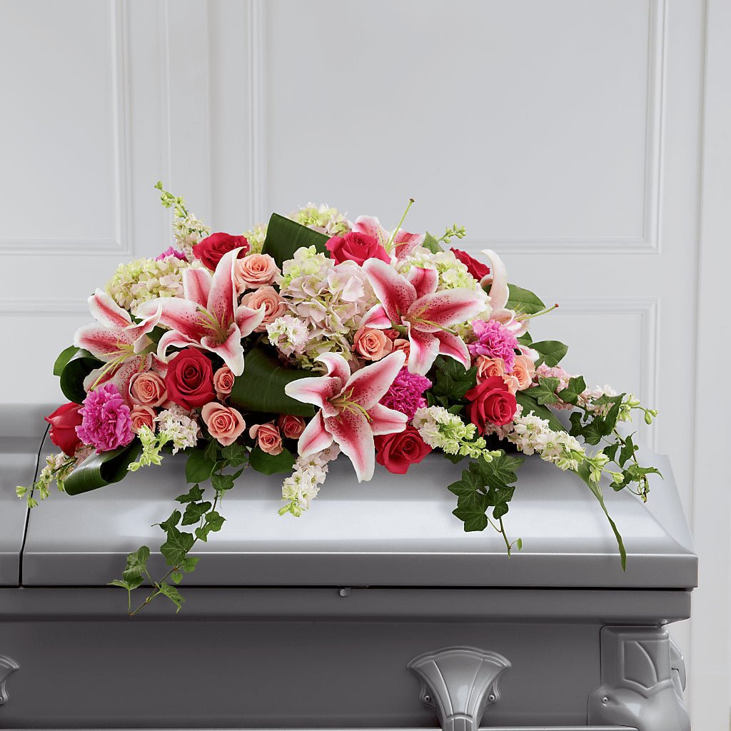 Splendid Grace Casket Spray - Salem Florist