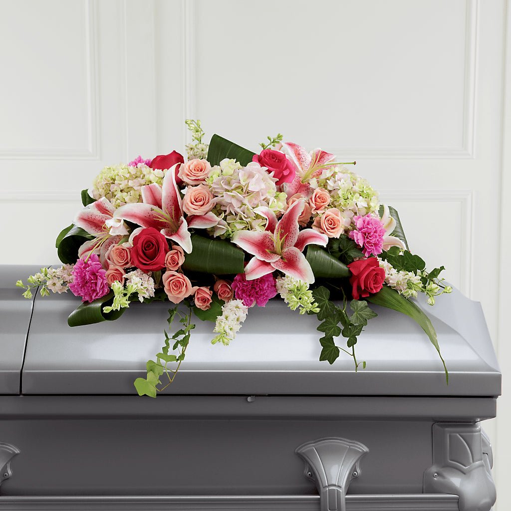 Splendid Grace Casket Spray - Salem Florist
