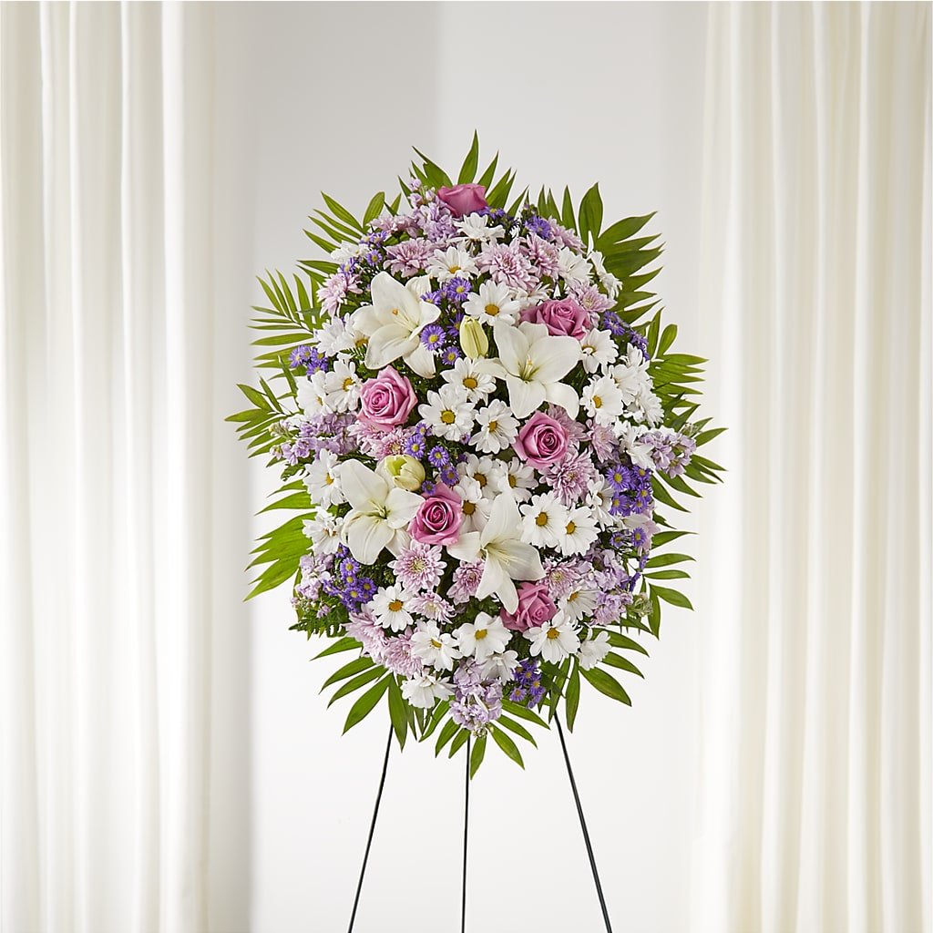 Surrounded by Love Standing Spray - Salem Florist