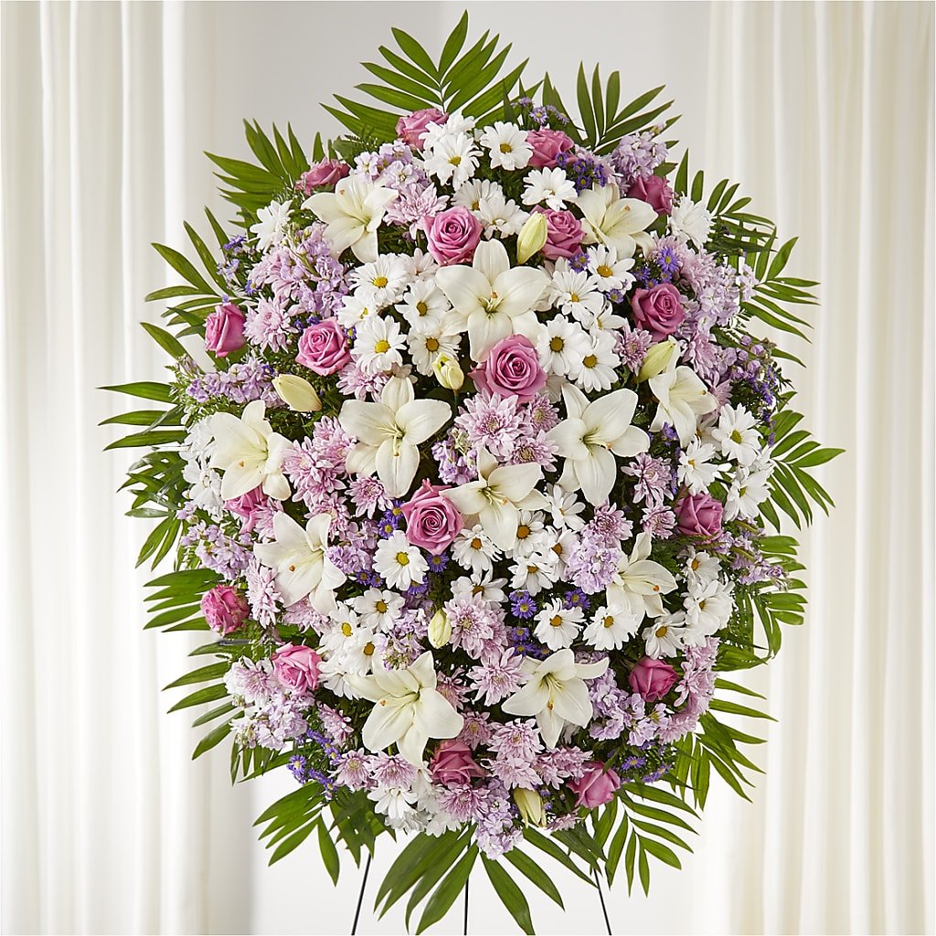 Surrounded by Love Standing Spray - Salem Florist