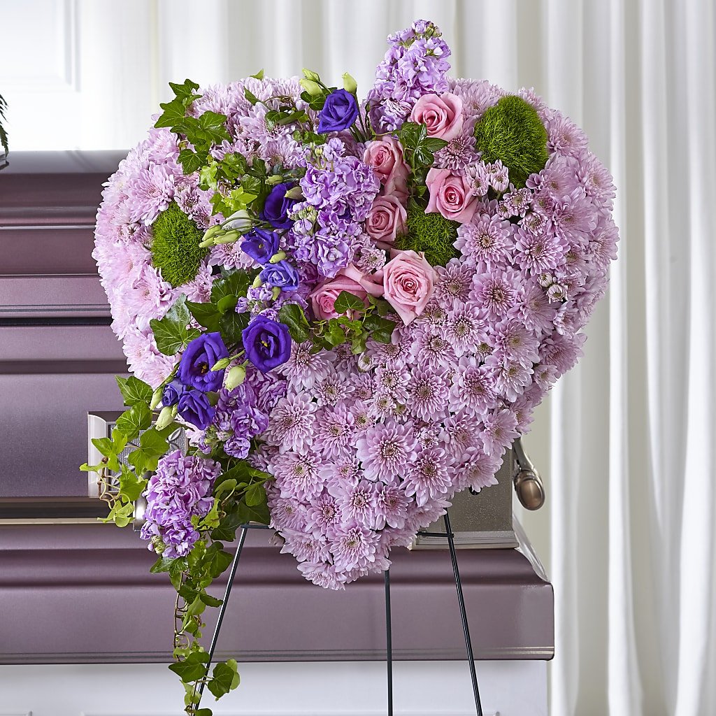 Treasured Love Standing Heart - Salem Florist