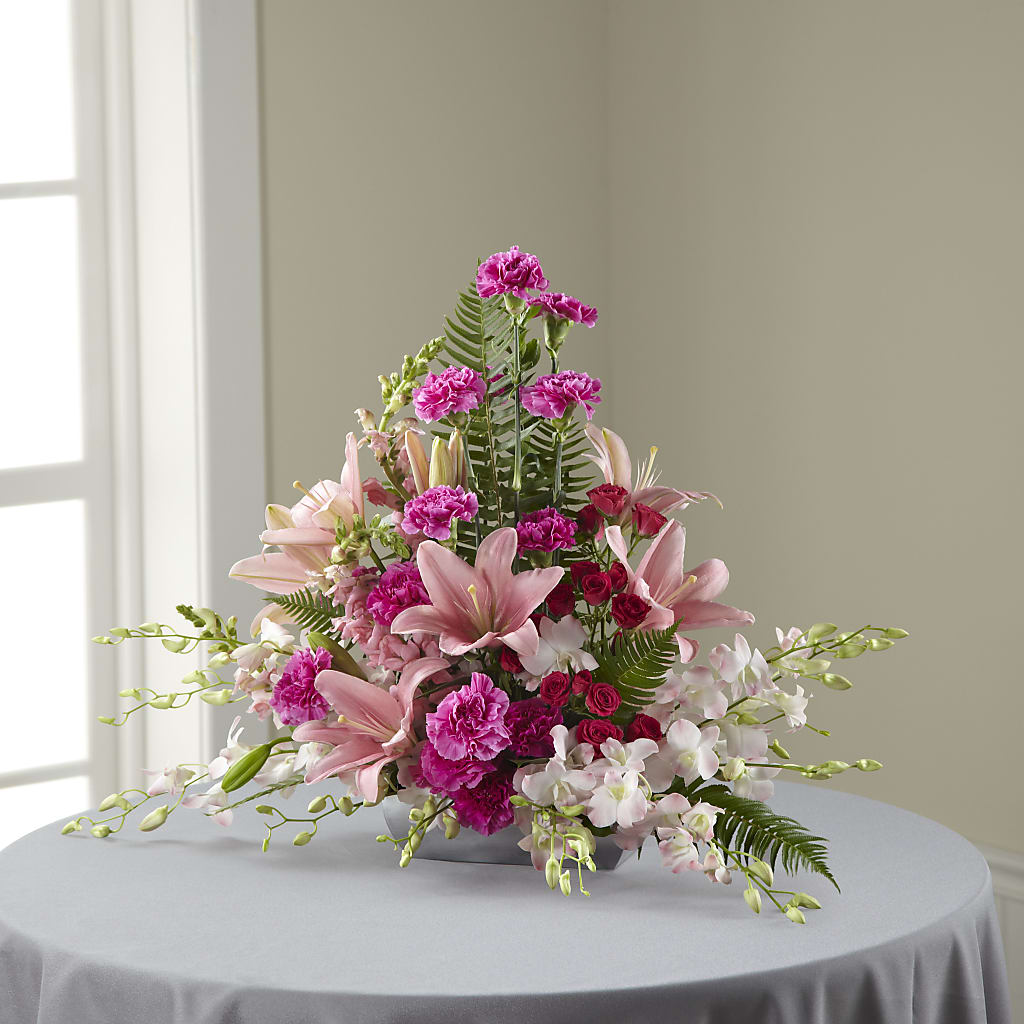 Uplifting Moments Arrangement - Salem Florist