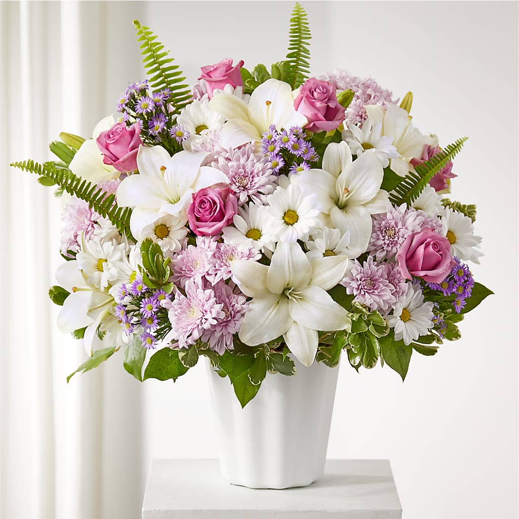 Warmest Thoughts Tabletop Basket - Salem Florist
