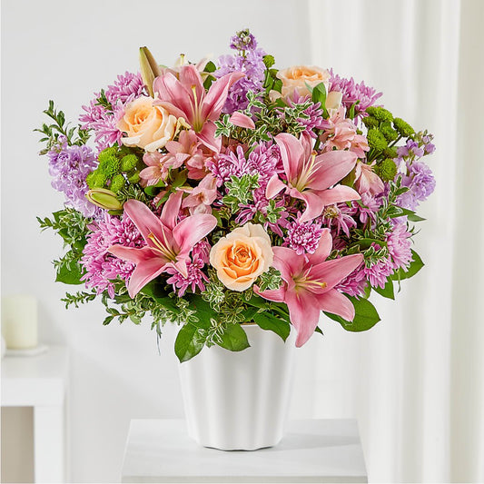 Supportive Embrace Tabletop Basket - Salem Florist
