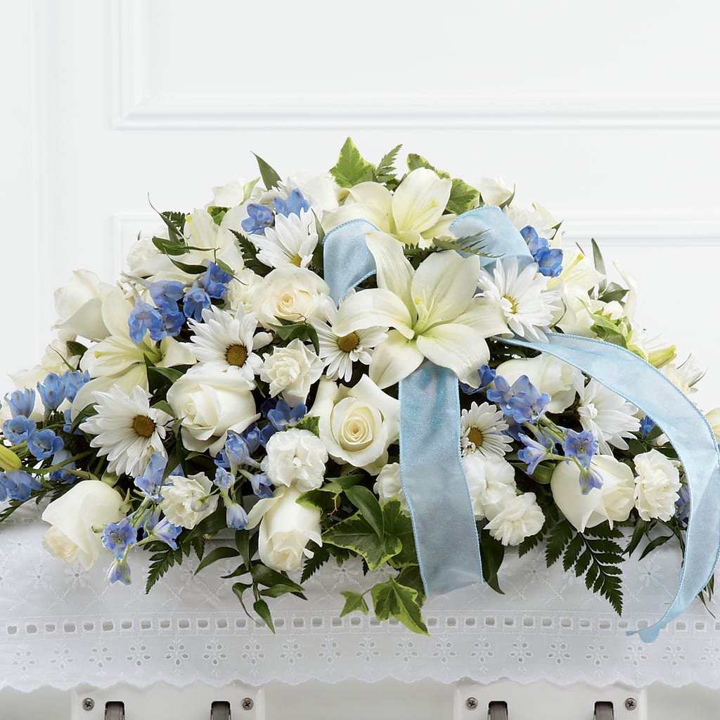 Tender Treasure Casket Spray - Salem Florist