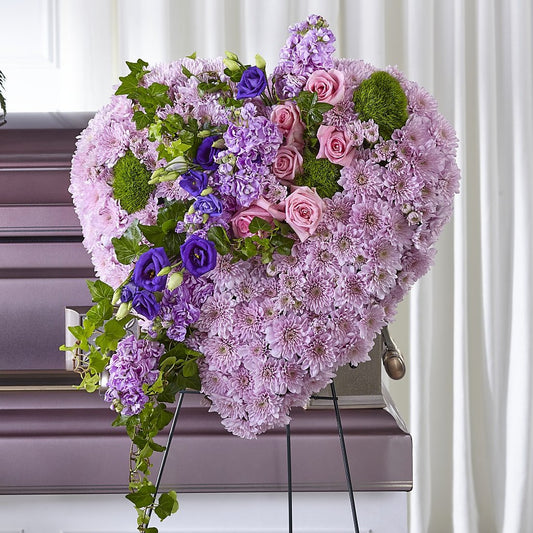 Treasured Love Standing Heart - Salem Florist