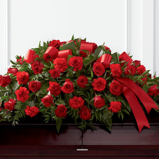 Tribute of Life Casket Spray - Salem Florist