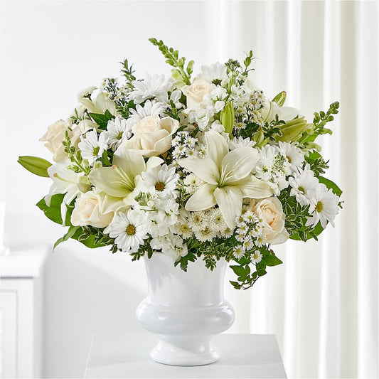 Uplifting Urn Arrangement - Salem Florist