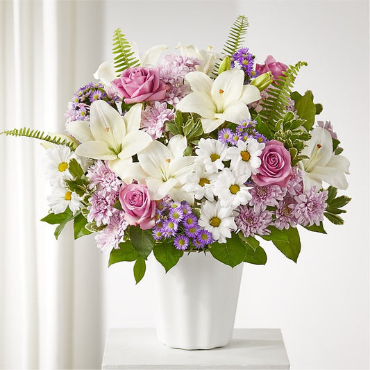 Warmest Thoughts Tabletop Basket - Salem Florist